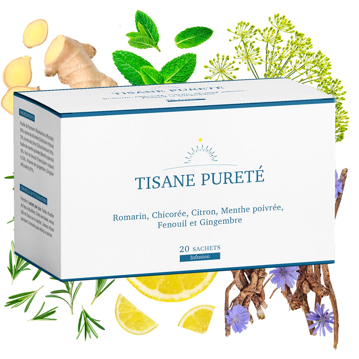 Tisane Pureté : 20 sachets